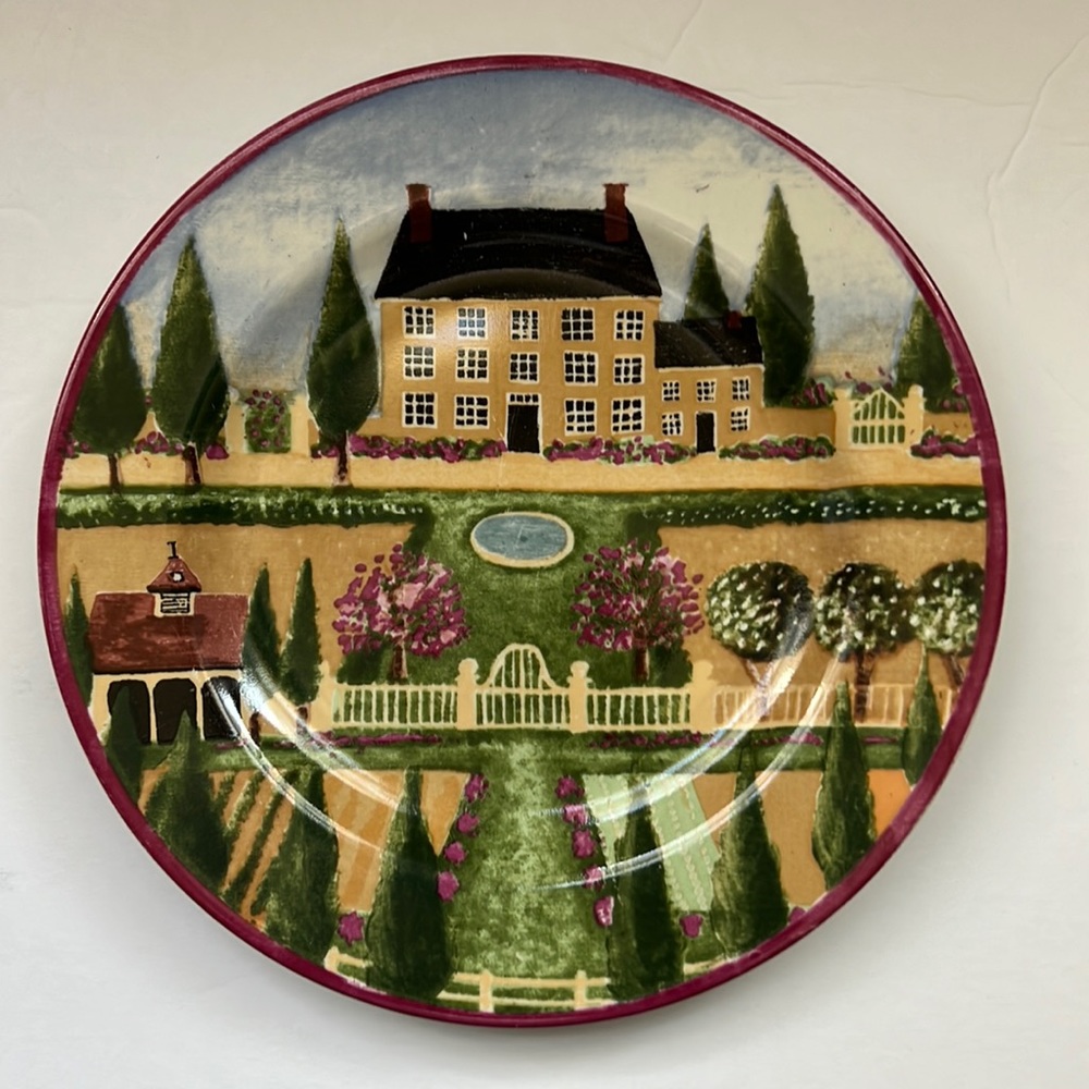 Block Indonesia Country Village plate by Gear 1995